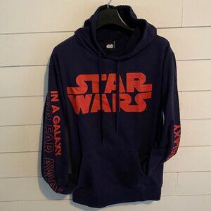 Authentic Star Wars Hoodie "In A Galaxy Far Far Away" Sleeves